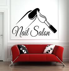 Nail Salon Wall Decal Manicure Pedicure