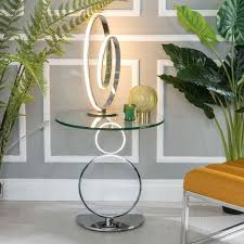 Explore 107 Glass End Table At