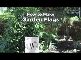Diy No Sew Garden Flag Tutorial You