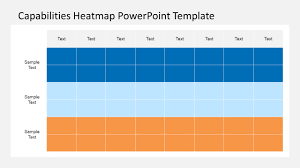Capabilities Heatmap Powerpoint Template