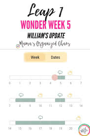 Wonder Weeks Leap 1 Wonder Week 5 Mamas Organized Chaos