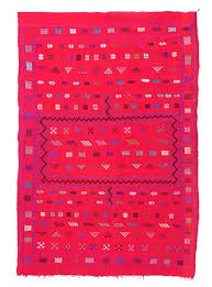 red moroccan berber rug