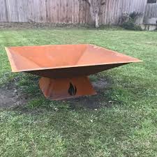 square fire pit extra large collins