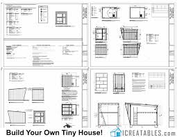 16x12 Tiny House Plans Tiny House Design