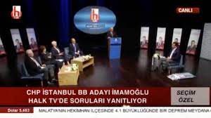 Halk TV Canlı Yayını - Ekrem İmamoğlu - YouTube