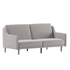 Round Arm Fabric Living Room Sofa
