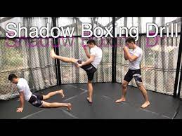 shadow boxing drill workout to follow