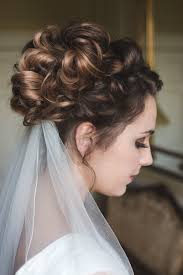 bridal wedding hair and wedding makeup