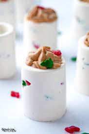 Chocolate Shot Glass With Gingerbread