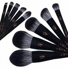 noir makeup brush set madamedebrow