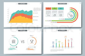 Minimal Infographic Brochure Template Stock Vector