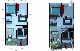 Model rumah tingkat terbaik 2017 fimell via fimell.com. Desain Rumah Minimalis 2 Lantai 6 X 10