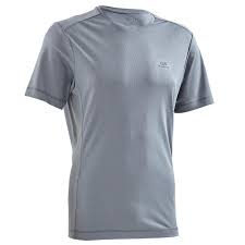 Run Dry Mens Running T Shirt Grey