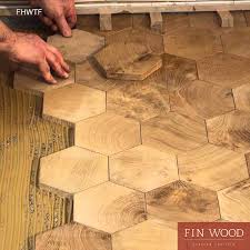 ing hexagon wood tiles floors