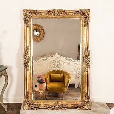 Louis Large Gold Gilt Mirror French