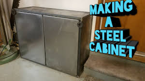 Amazing deals on this welding cabinet at harbor freight. Making A Steel Cabinet Part 1 Youtube