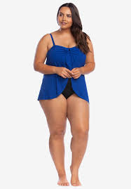 Flyaway One Piece By Chaps Plus Size One Piece Swimsuits