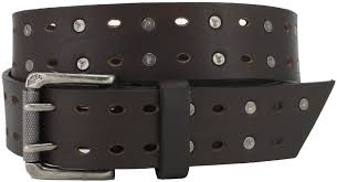Details About Armourdillo Anvil Belt Leather Rivets Brown Or