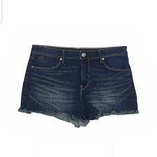 Abercrombie Fitch Women Blue Shorts 24w