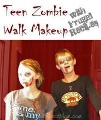 zombie walk makeup with frugal