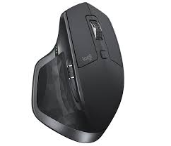 The top of the mouse is coated in a rubberized plastic with a grippy matte feel. Logitech Mx Master 2 Wireless Mouse For Power Users