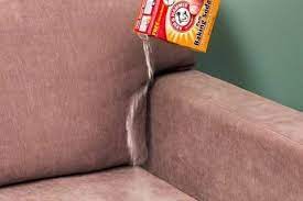 to clean a fabric sofa without water