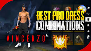 Free fire live free fire. Best Pro Dress Combinations For All Freefire Players With Normal Bundles Like Vincenzo Youtube