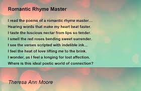 romantic rhyme master poem