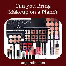 can you bring makeup on a plane