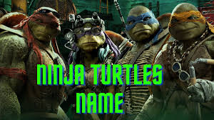 age mutant ninja turtles names the