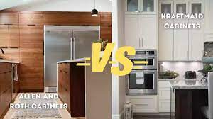 allen and roth cabinets vs kraftmaid