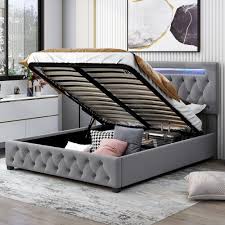 Modern Upholstered Platform Bed Frames