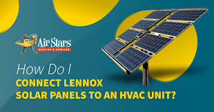 how are lennox solar panels connected
