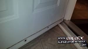 front door leaking water every time