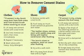 How To Remove Cement Stains
