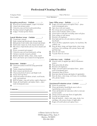 Professional House Cleaning Checklist Printable Projects To Try