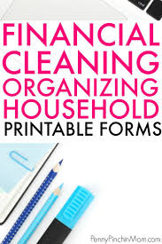 Printable Budgets Chore Charts Cleaning Checklists