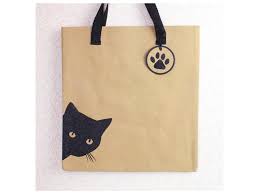 imitation leather paper ping bag to