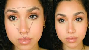triangle glow makeup tutorial
