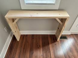 Couch Wood Sofa Console Table
