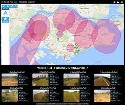 where to fly drones in singapore with
