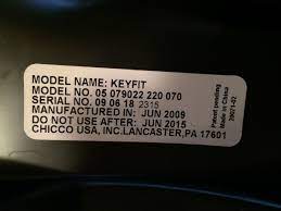 chicco car seat expiration dates