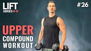 compound upper body dumbbell workout