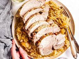 pork roast and sauer recipe