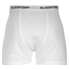 Details About Slazenger Cricket Box Pouch Boxer Shorts Mens White Underwear Cup Pants