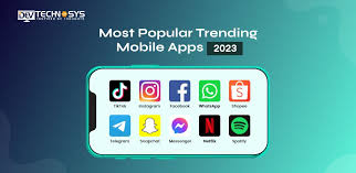 most por trending mobile apps in 2023