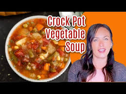 crock pot vegetable soup recipe you