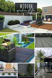 Modern Garden Style How To Design A