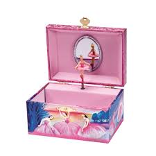 iridescent ballerina jewelry box