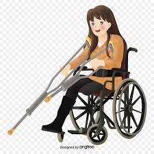 wheelchair clipart vector cartoon